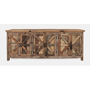 6 Door Accent Cabinet